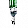 Taça para champanhe Strauss verde 240 ml - Com 2 und