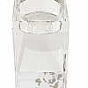 Castiçal de Cristal Transparente 8x5x5cm