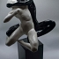 Escultura Casal Entrelaçado 58 cm