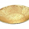 Centro de Mesa em Metal Dourado, 8.5x32cm